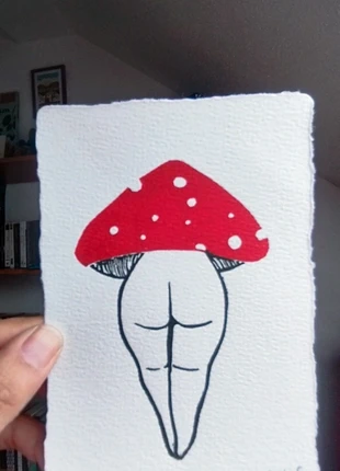 Print Champicoquette 🍄, marque: Cecilia Carrión print, état: Très bon état, 7,00 €, 8,05 € Protection acheteurs (Pro) incluse