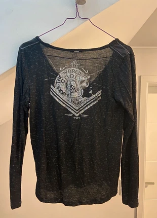 T-shirt col-v vintage, marque: IKKS, état: Bon état, taille: S / 36 / 8, 16,00 €, 17,50 € Protection acheteurs incluse