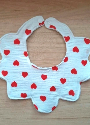 Bavoirs fleurs, marca: laau_créations, estado: Nuevo sin etiquetas, 6,00 €, 7,00 € Protección al comprador incluida