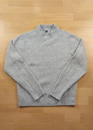 Pull d'hiver col montant uniqlo Homme gris / Taille S, marque: Uniqlo, état: Très bon état, taille: S, 30,00 €, 32,20 € Protection acheteurs incluse