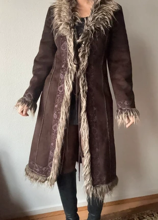 Mantean afghan vintage avec broderies style penny Lane hippie bohème, marque: Top Vintage, état: Très bon état, taille: M / 38 / 10, 119,00 €, 125,65 € Protection acheteurs (Pro) incluse