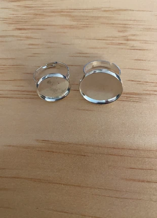 Ringe Fassungen Rohlinge Set größenverstellbar, brand: NO LABEL, condizioni: Ottime, €2.00, €2.80 include la Protezione acquisti