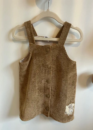 Robe marron en velours côtelé, marke: Boutique indépendante, zustand: Neu, größe: 12-18 Monate / 80, 5,00 €, 5,95 € inklusive Vinted-Käuferschutz