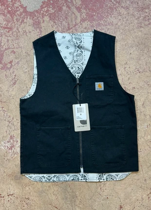 Veste sans manche réversible carhartt - M - Noir banana, marke: Carhartt, zustand: Neu, mit Etikett, größe: M, 70,00 €, 74,20 € beinhaltet Vinted-Käuferschutz Pro