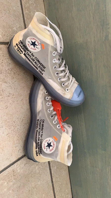 Vinted converse hotsell off white