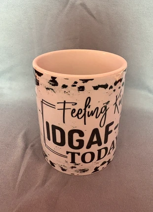 Idgaf mug, brand: Mug, condition: Like new, £5.00, £5.95 includes Buyer Protection