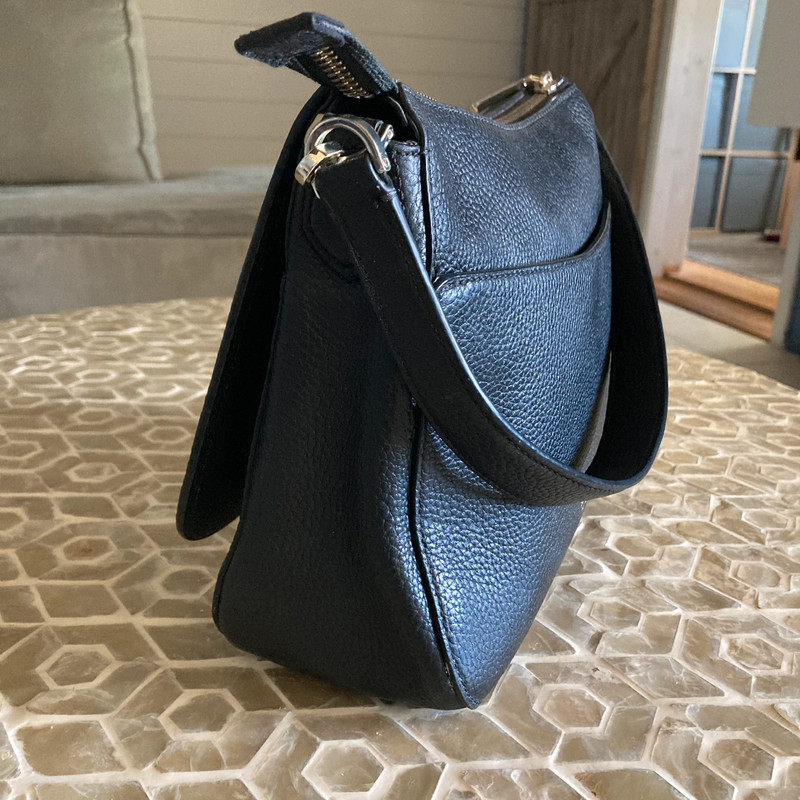 kate spade Polly Medium Flap Shoulder Bag in black 4