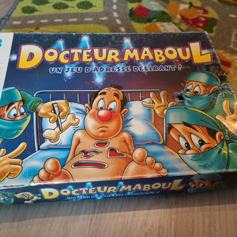 Docteur Maboul Jeu vintage MB 2004 - complet. Un jeu d'adresse délirant
