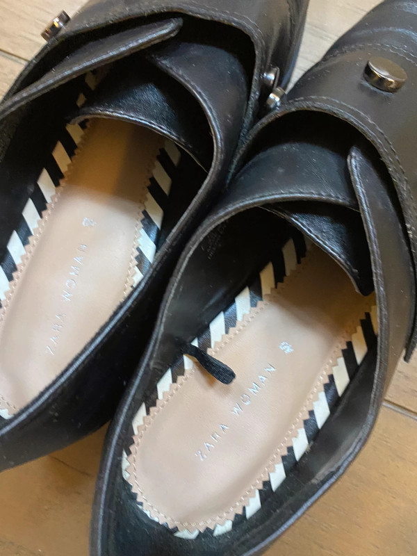 Zapatos piel zara hot sale