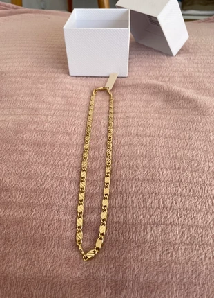 Collier en or plaqué avec très belle maille, estado: Nuevo con etiquetas, 6,00 €, 7,00 € Protección al comprador incluida