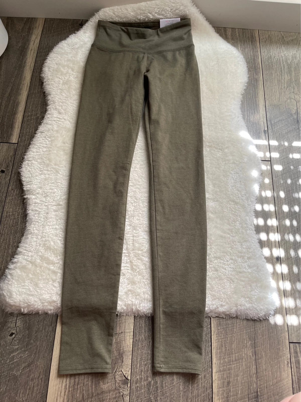 Aerie Olive Green Chill Play Move Leggings