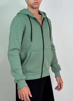 Felpa con zip e cappuccio felpato, verde acqua. Nuovo con cartellino. Sku357. XL., marque: Felpa con zip e cappuccio felpato, verde acqua. Nu, état: Neuf avec étiquette, taille: XL, 12,99 €, 14,34 € Protection acheteurs incluse