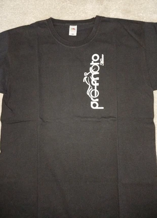 T shirt nera promoto Milano, condizioni: Ottime, taglia: M, €5.00, €5.95 include la Protezione acquisti