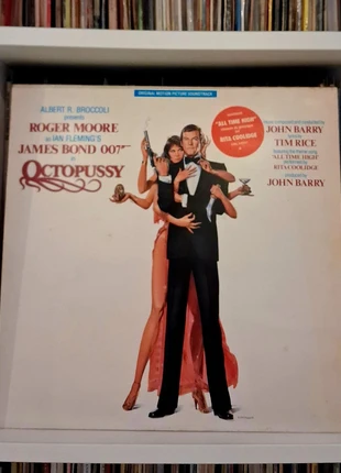 Disque Vinyle 33t - John Barry / James Bond Octopussy - Pressage Original 1983, staat: Heel goed, € 18,00, € 19,60 inclusief Kopersbescherming