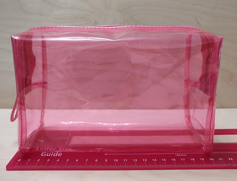 Marks and Spencer Pink Zipped Makeup Cosmetic Bag Wash Bag 1