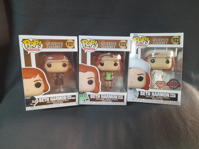 Totem funko pop beth harmon o gambito da rainha