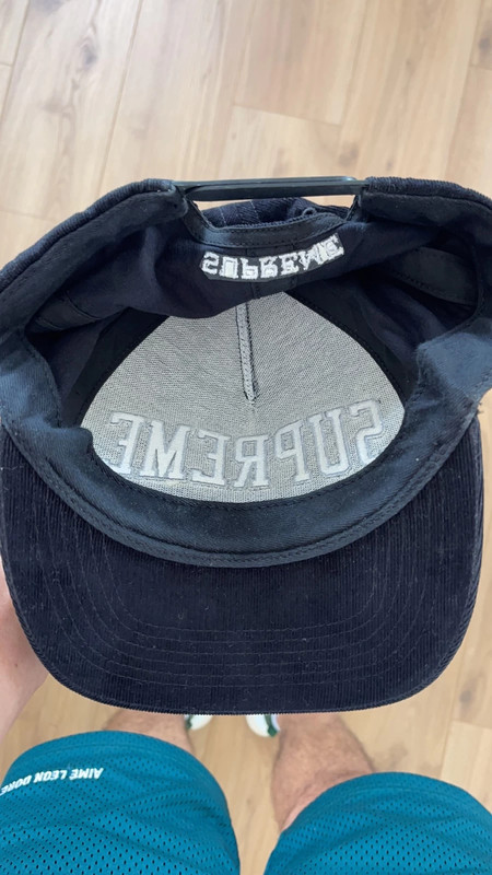 Casquette Supreme bleu - Vinted