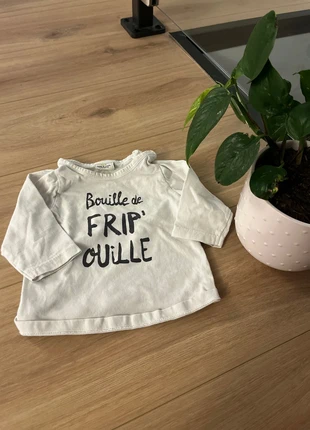 Tee short manche longue bébé 6 mois, brand: Tape à l'œil, condition: Very good, size: 6-9 months / 68 cm, €2.00, €2.80 includes Buyer Protection