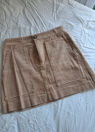 Jupe velours cotelé, marque: H&M, état: Très bon état, taille: XL / 42 / 14, 15,00 €, 16,45 € Protection acheteurs incluse