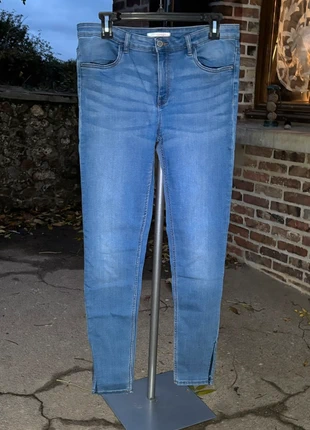 💙 Jean slim bleu clair – Camaïeu – Taille 40, marke: Camaïeu, zustand: Sehr gut, größe: L / 40 / 12, 4,00 €, 4,90 € inklusive Vinted-Käuferschutz