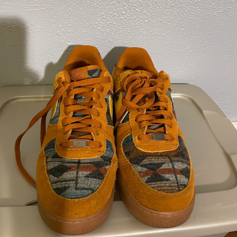 Nike x Pendleton Air Force One N7 Limited Edition Suede Mens Size US 12.5 Vinted
