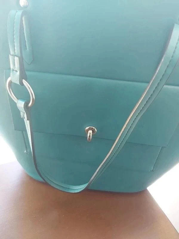 Blue green bag - Vinted