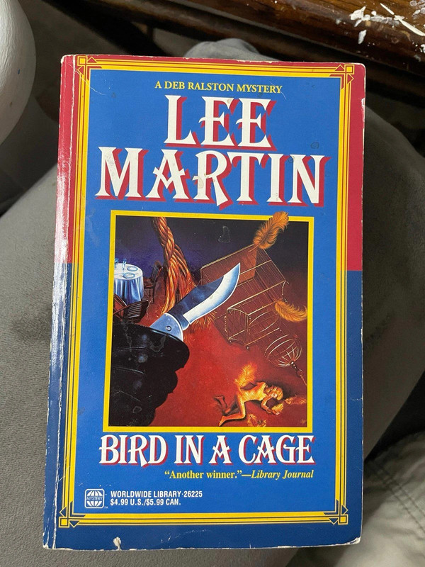 Bird In A Cage, By Lee Martin, Murder Mystery Sku 7133 1