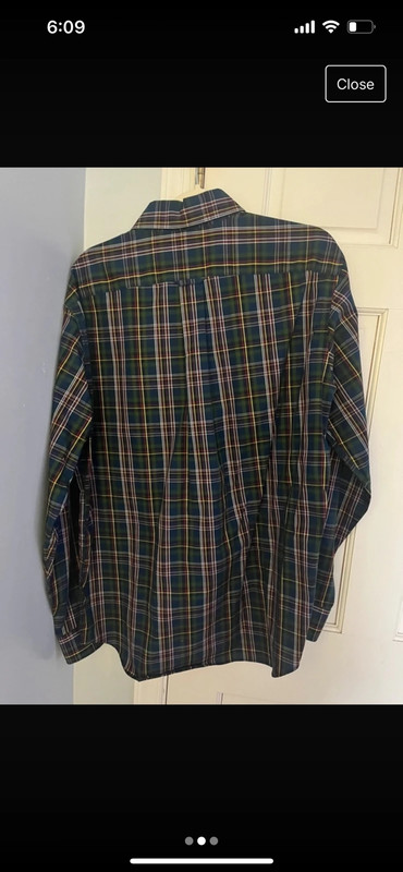 Oversized Nautica Multicolored Flannel 2