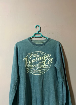 Sudadera con dibujo azul Primark, marque: Primark, état: Satisfaisant, taille: XS, 2,00 €, 2,80 € Protection acheteurs incluse