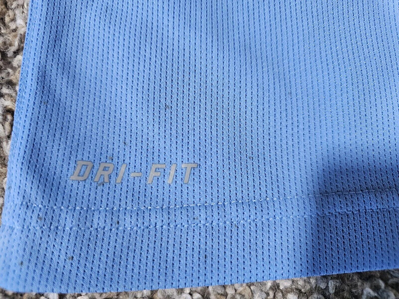 Nike Drifit Fishing Polo Shirt Medium Unique Fabric 5