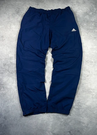 Vintage Adidas Trackpants Retro Baggy Jogger Open Leg Jogginghose Blau Gr. M, marke: adidas, zustand: Sehr gut, größe: M, 14,99 €, 16,44 € inklusive Vinted-Käuferschutz