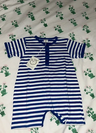 Tutina cotone righe neonato Coccodè, marca: Coccodé, estado: Nuevo con etiquetas, tamaño: 3-6 meses / 62 cm, 5,00 €, 5,95 € Protección al comprador incluida