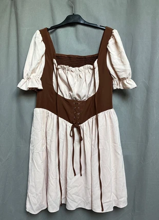 robe faux corset - type médiéval, brand: Shein Curve, condition: Good, size: XXL / 44 / 16, €8.00, €9.10 includes Buyer Protection