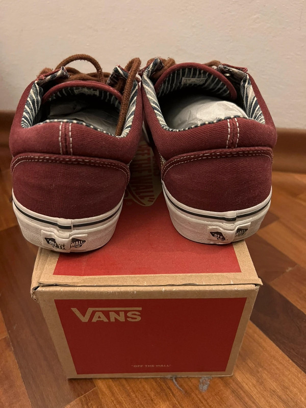 Vans Bordeaux Vinted