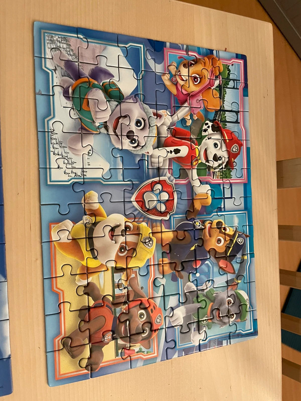 4 puzzles Pat patrouille 5