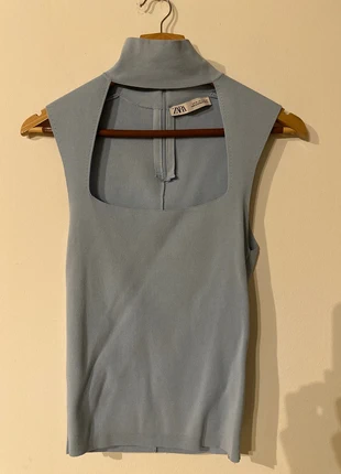 Zara Feinstrick Top, marke: Zara, zustand: Sehr gut, größe: M / 38 / 10, 15,00 €, 15,95 € inklusive Vinted-Käuferschutz