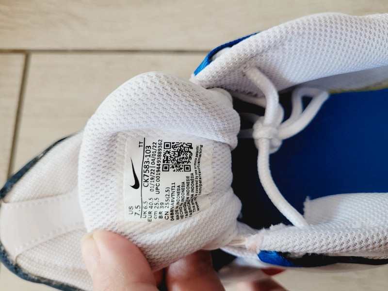 Nike 40 5 in cm 2025