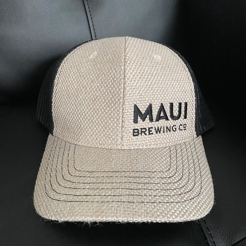 Maui Brewing Co Burlap Trucker Hat | Island Brewed 1