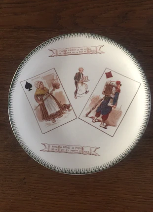 Ancienne assiette humoristique made in France 🇫🇷, marque: Choisy le Roi, état: Très bon état, 8,00 €, 9,10 € Protection acheteurs incluse