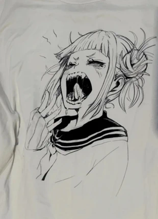 Camiseta blanca Shein Himiko Toga My Hero Academia, marca: Shein, estado: Muy bueno, tamaño: M / 38 / 10, 3,30 €, 4,17 € Protección al comprador incluida