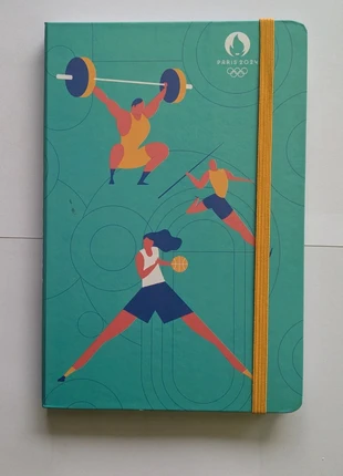 Paris 2024 - JO - Bloc note broché, merk: JO PARIS 2024, staat: Nieuw met prijskaartje, € 4,80, € 5,74 inclusief Kopersbescherming