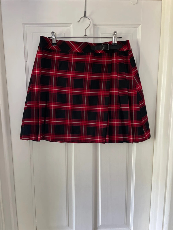 Plaid mini skirt size 10 clearance