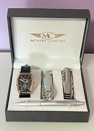 Coffret cadeau montre pour homme, marque: Montre Concept, état: Neuf avec étiquette, taille: Taille unique, 15,00 €, 16,45 € Protection acheteurs incluse
