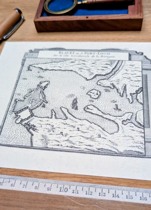 Imprimée en 1970, Port-Louis, Bretagne. Original Vintage Authentique., brand: LesOubliées, condition: Very good, €10.90, €12.15 includes Buyer Protection Pro