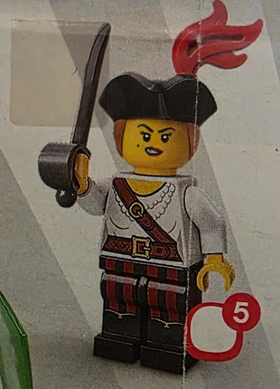 LEGO 71027 Séries 20 Pirate girl col362, brand: LEGO, condition: New with tags, size: 5 years / 110 cm, €7.00, €8.05 includes Buyer Protection