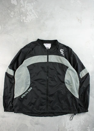 Puma White Sox Windbreaker Jacke Vintage 90s MLB Baseball Retro Trackjacket, marque: Puma, état: Très bon état, taille: L, 29,00 €, 31,15 € Protection acheteurs incluse