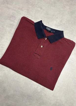 🐎 Polo Ralph Lauren Rouge et Bordeaux à rayures logo brodé - XL Homme, marke: Ralph Lauren, zustand: Sehr gut, größe: XL, 14,70 €, 16,14 € inklusive Vinted-Käuferschutz