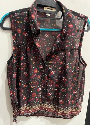 Blusa Jennyfer vintage gipsy, brand: Jennyfer, condizioni: Ottime, taglia: M / IT 42 / EU 38, €3.00, €3.85 include la Protezione acquisti