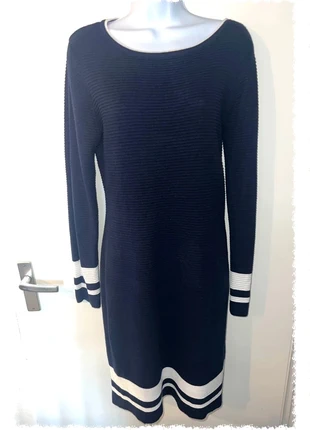 Miss Etam marineblauwe jurk – maat L, sportief en stijlvol Uitverkoop! Uitverkoop Uitverkoop !, marca: Miss Etam, estado: Muy bueno, tamaño: L / 40 / 12, 6,00 €, 7,00 € Protección al comprador incluida