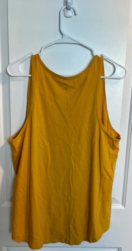 Universal Thread Women's XXL Mustard Yellow Tank Top 4